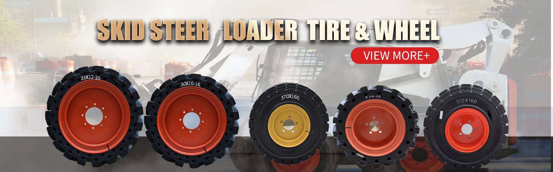 skid steer loader tire